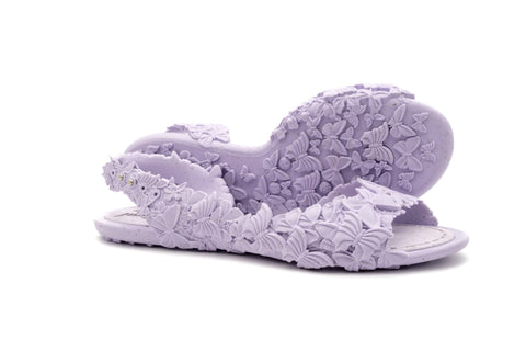 eco-friendly lavender sandals for women