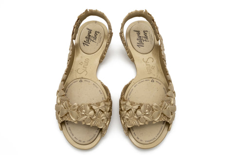 pair of women summer sandals