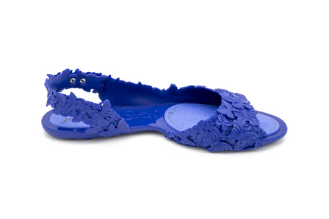 high quality material made blue summer sandals