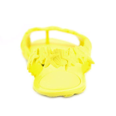 Comfortable yellow sandals for women